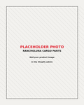Placeholder photo - RANCHOLUNA Cargo Pants